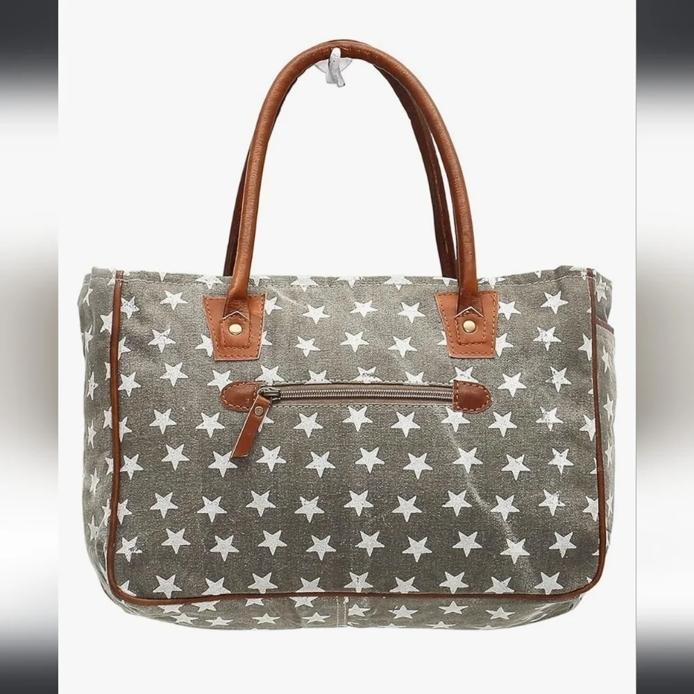 Myra Bag Freedom Of Stars Top Zip Top  Handle Bag